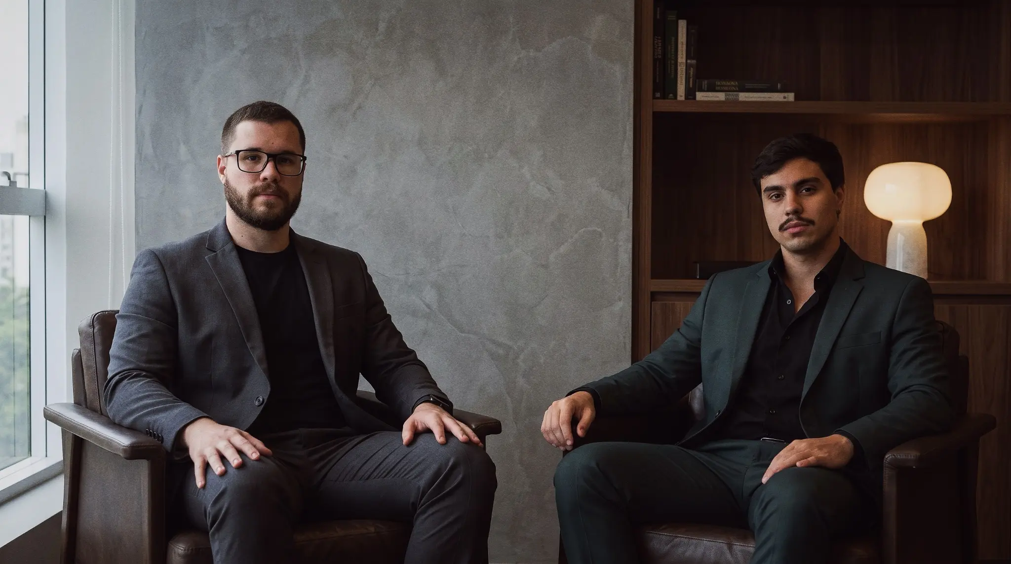 Caio Almeida e Renato Scarin, lideranças da Stathen